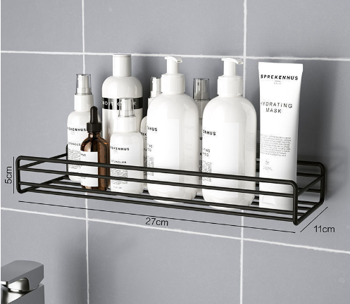 Triangle Corner Shower Shelf – No‑Drill Bathroom Organizer