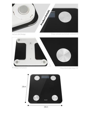 Bluetooth Bathroom Scale for Home Use
