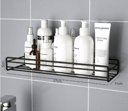 Triangle Corner Shower Shelf – No‑Drill Bathroom Organizer