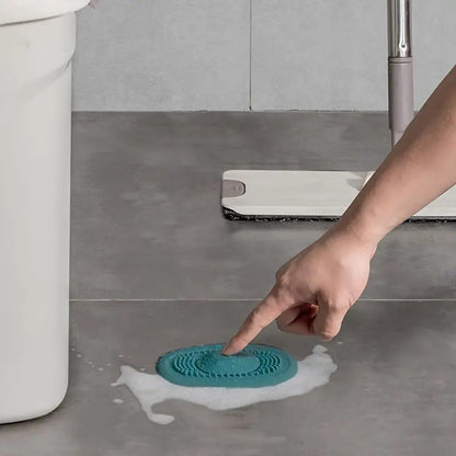 Silicone Shower Drain Stopper & Hair Catcher Cover