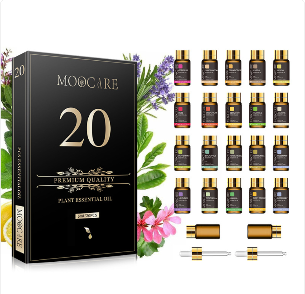 20‑Piece Aromatherapy Essential Oils Variety Set