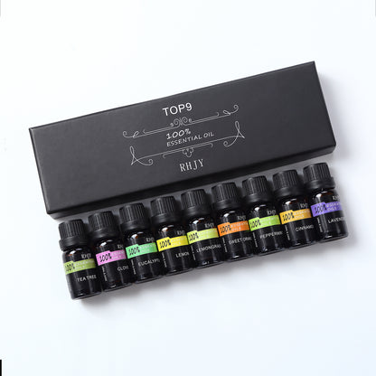 100% Essential Oils Aromatherapy Set – High Quality Multi‑Piece Collection