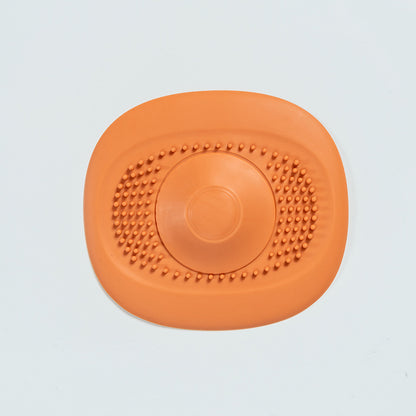 Silicone Shower Drain Stopper & Hair Catcher Cover