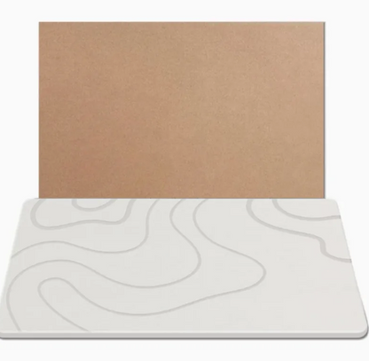 Natural Diatomite Quick‑Dry Bath Mat – Ultra‑Absorbent & Non‑Slip