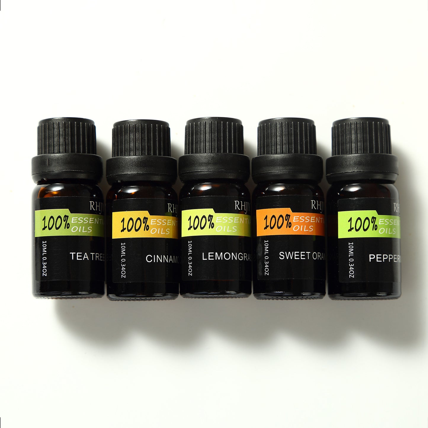 100% Essential Oils Aromatherapy Set – High Quality Multi‑Piece Collection