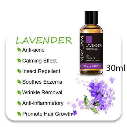 MAYJAM Essential Oils – Pure Aromatherapy Collection for Wellness & Home Comfort