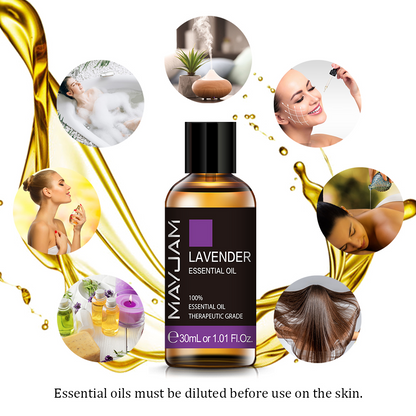 MAYJAM Essential Oils – Pure Aromatherapy Collection for Wellness & Home Comfort