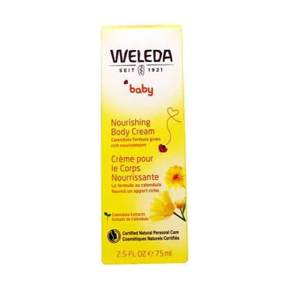 WELEDA Calendula Baby Body Cream 2.5 FZ