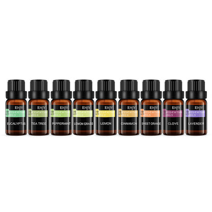 100% Essential Oils Aromatherapy Set – High Quality Multi‑Piece Collection