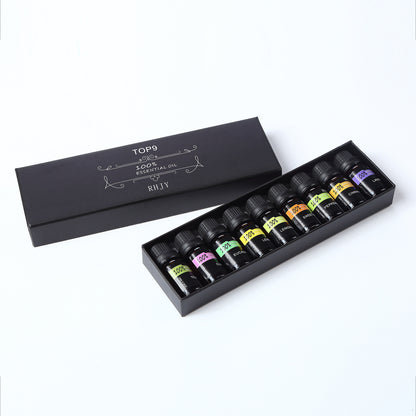 100% Essential Oils Aromatherapy Set – High Quality Multi‑Piece Collection